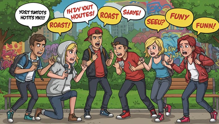 good roasts to use in a rap battle